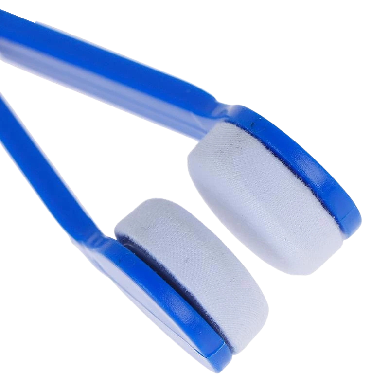 2-in-1 Mikrofaser Brillenreinigungsbürste