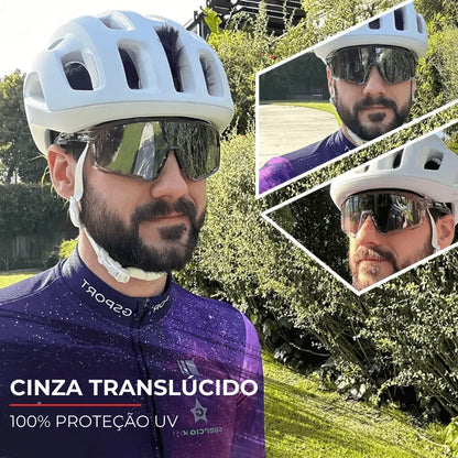 Sportliche Bewegung Sonnenbrille