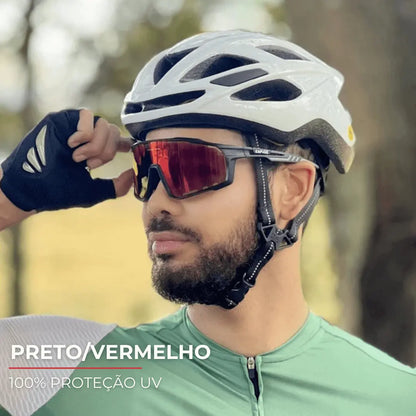 Sportliche Bewegung Sonnenbrille